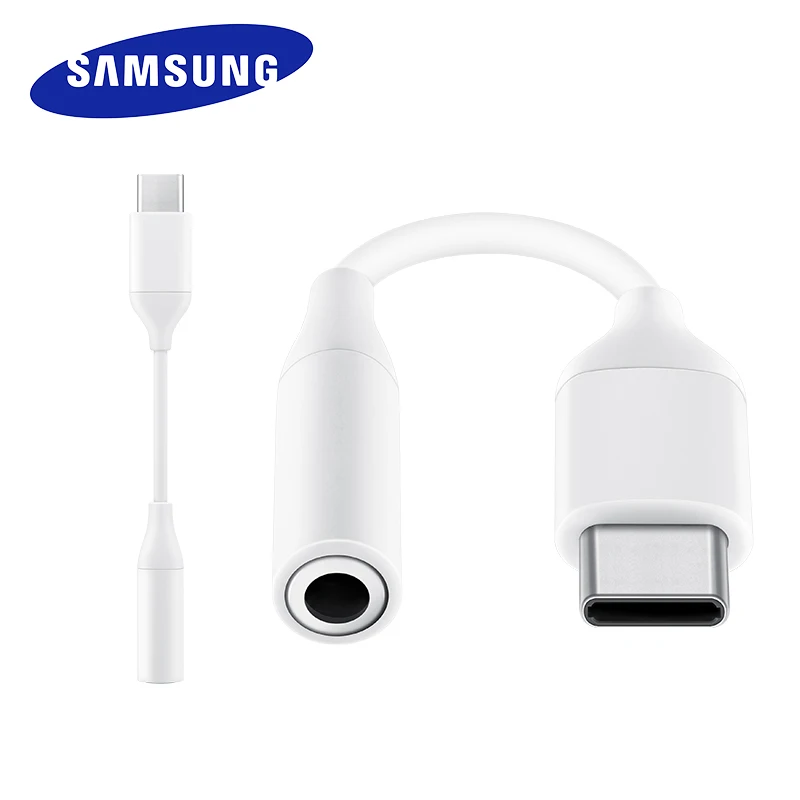 Адаптер для наушников SAMSUNG с разъемом Type-C на 3 5 мм AUX NOTE 10 Plus + A90 A80 A60 Тип C Jack