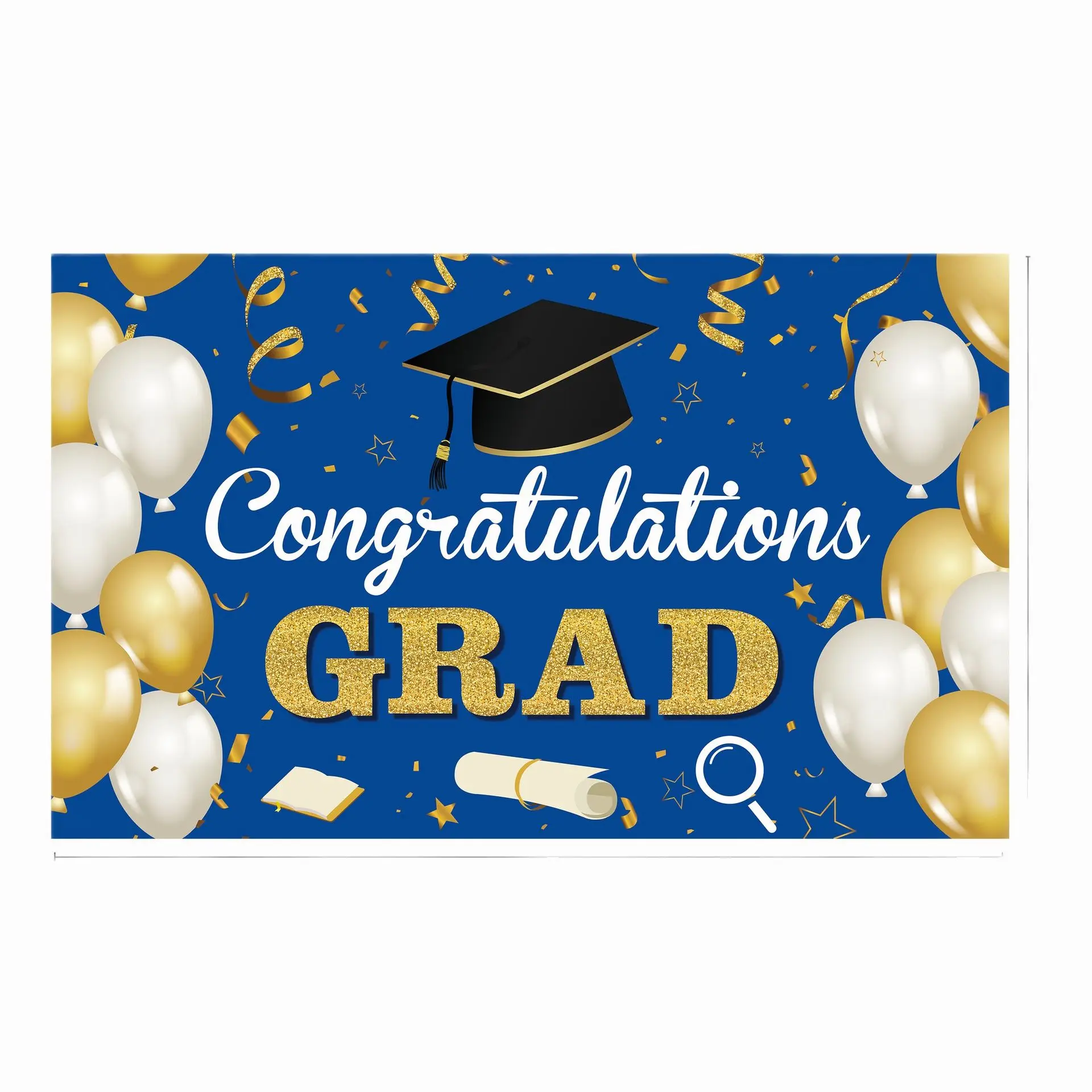 

2022 Graduation Season Graduation Ceremony Party Banner Graduation Background Cloth Photo Background Atmosphere Decoration