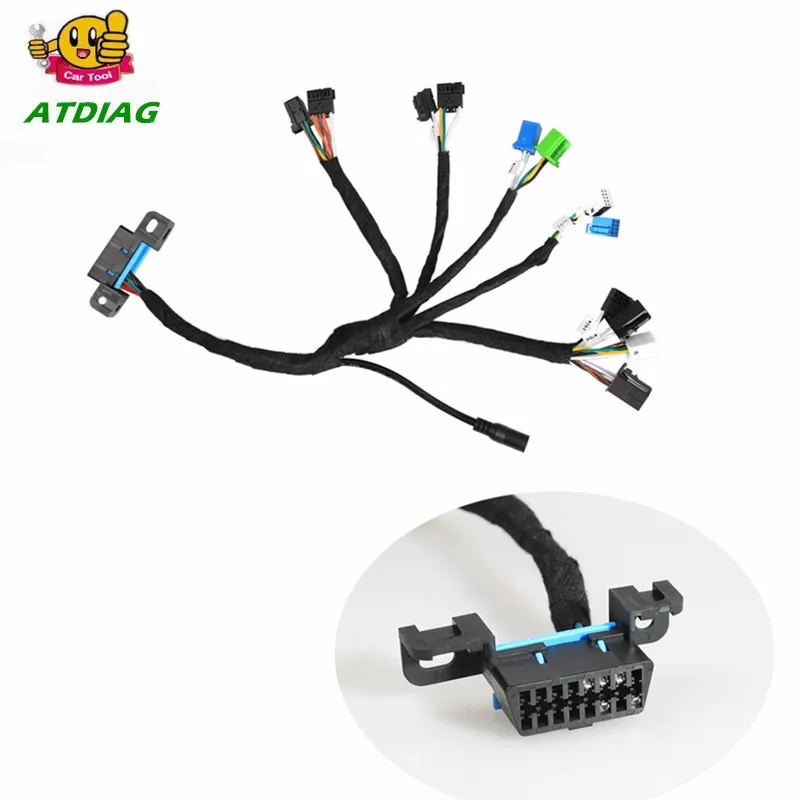 EIS ELV тестовые кабели для Me rcedes B enz работает с VVDI MB BGA TOOL и CGDI Prog 5 в 1 (W204 W212 W221 W164 W166)| |