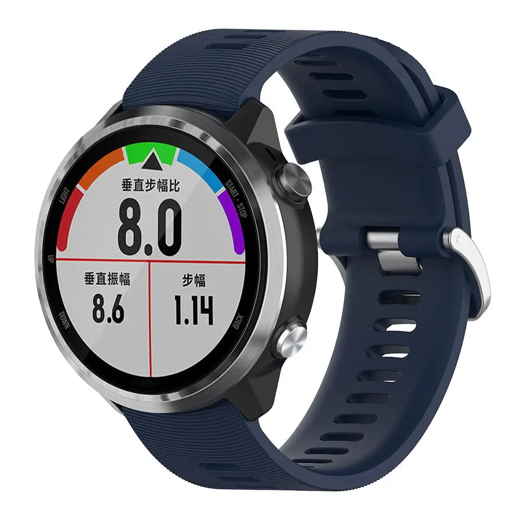 Силиконовый сменный ремешок для часов Garmin Forerunner 645 945 935 Vivoactive 3 HR Универсальный