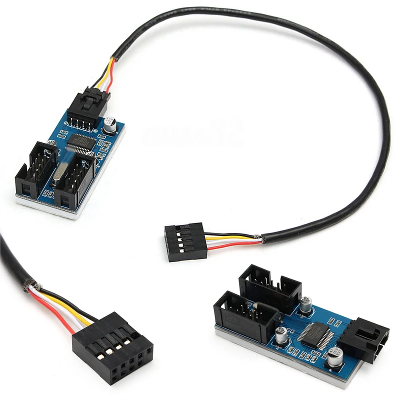 Удлинительная плата от 1 до 2 порт s кабель мультипликатор аксессуар для провода 25