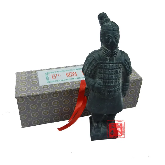 Китайская имитация под старину Скульптура солдата новые украшения из терракоты