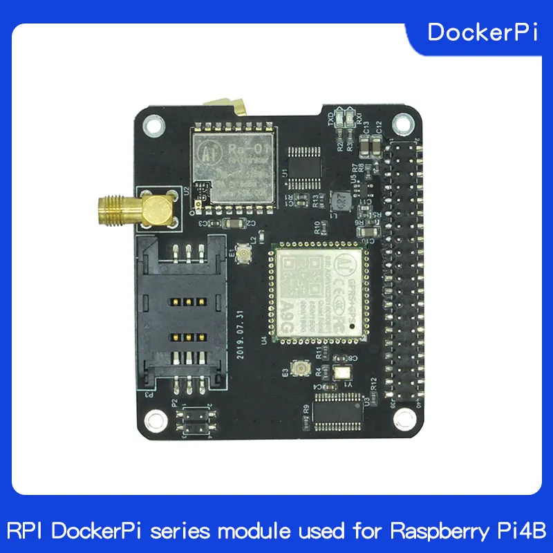 Raspberry Pi IoT Node(A) модуль серии DockerPi содержит GSM GPS Lora для 4 B RPI все модели|Аксессуары