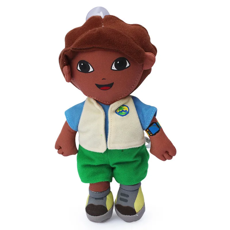 18cm Anime Handsome Cousin Go Diego Plush Peluche Soft Stuffed Cute Cartoon Toy Birthday Christmas Gifts for Kids Girl Children | Игрушки и