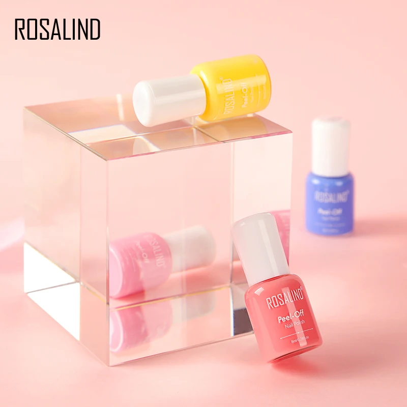 ROSALIND Модный лак для ногтей Быстросохнущий гель 18 цветов дополнительно DIY Набор