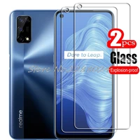 2PCS FOR Realme High Tempered Glass Protective OPPO Realme7 RMX2111 Phone Screen Protector Film