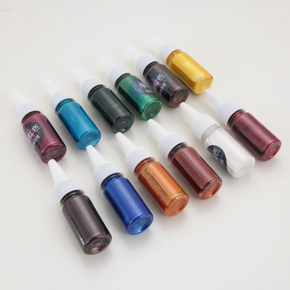 1 шт. 10 мл Высококонцентрированный пигмент из Жемчужной Смолы УФ отверждаемая