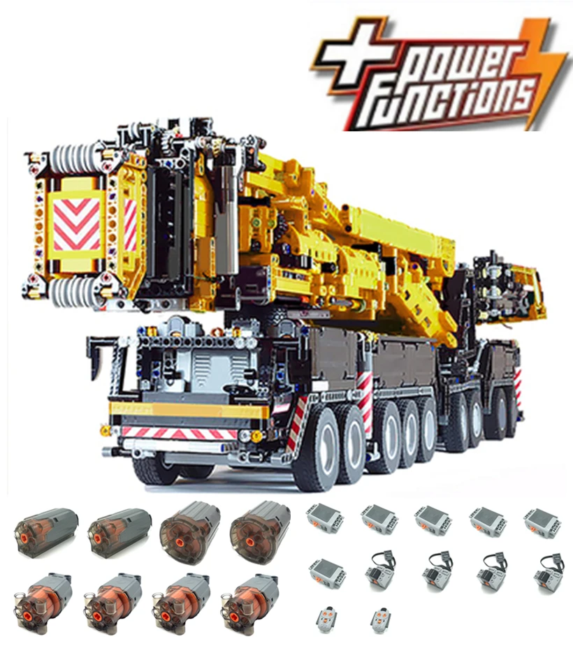 

NEW 2020 MOC-20920 Liebherr 11200 engineering truck crane remote control assembly toy boy birthday gift