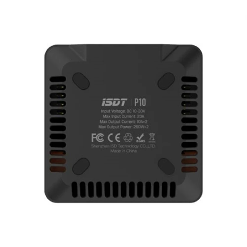 ISDT P10 250WX2 Двухканальное зарядное устройство баланса батареи для Lilon LiPo LiHV NiMH Pb RC