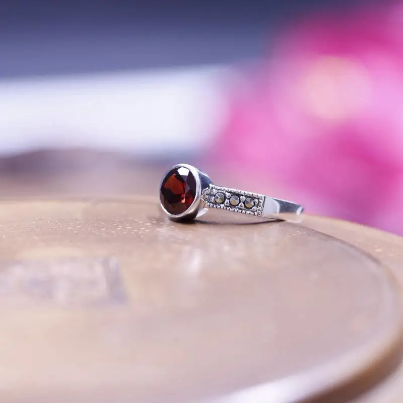 Настоящее чистое ювелирное изделие из стерлингового серебра 925 пробы винтажное