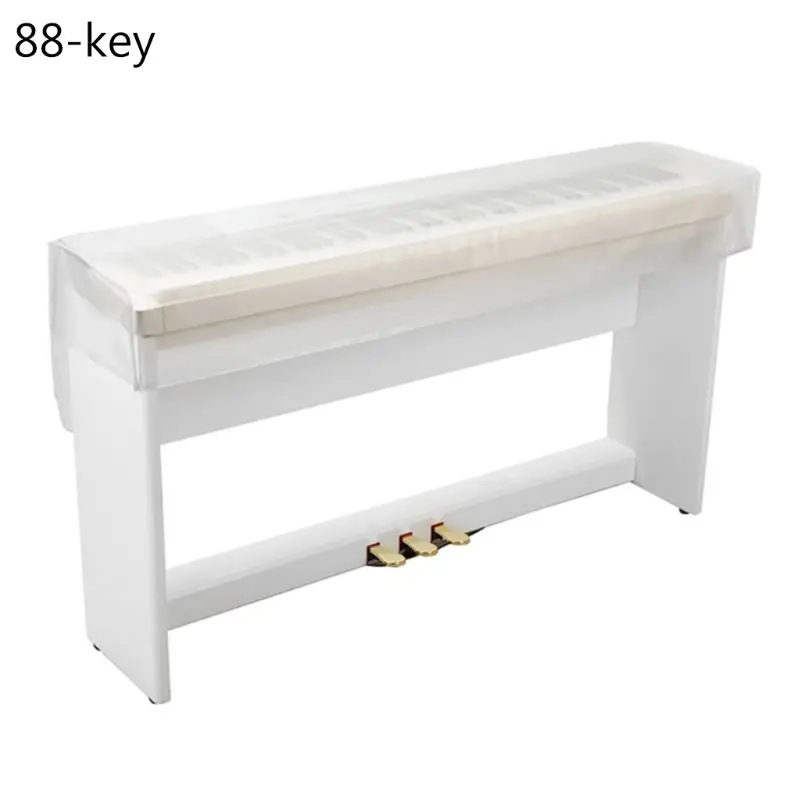 

Transparent Frosted Piano Cover 61 76 88 Keys Digital Piano keyboard Dust Cover Dropshipping