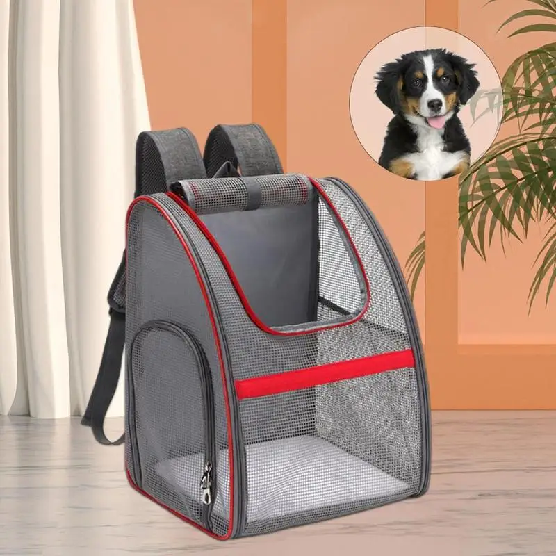 Дышащая кошка Carrier Рюкзак Большой Ёмкость кота собаки сумка для переноски