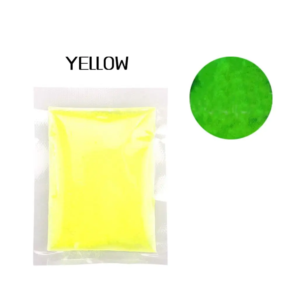 Yellow Светится в темноте песок DIY светящаяся рыбка аквариум частицы яркие Люминесцентная вечерние Декор звезда внутри Желая бутылка - Цвет: Yellow