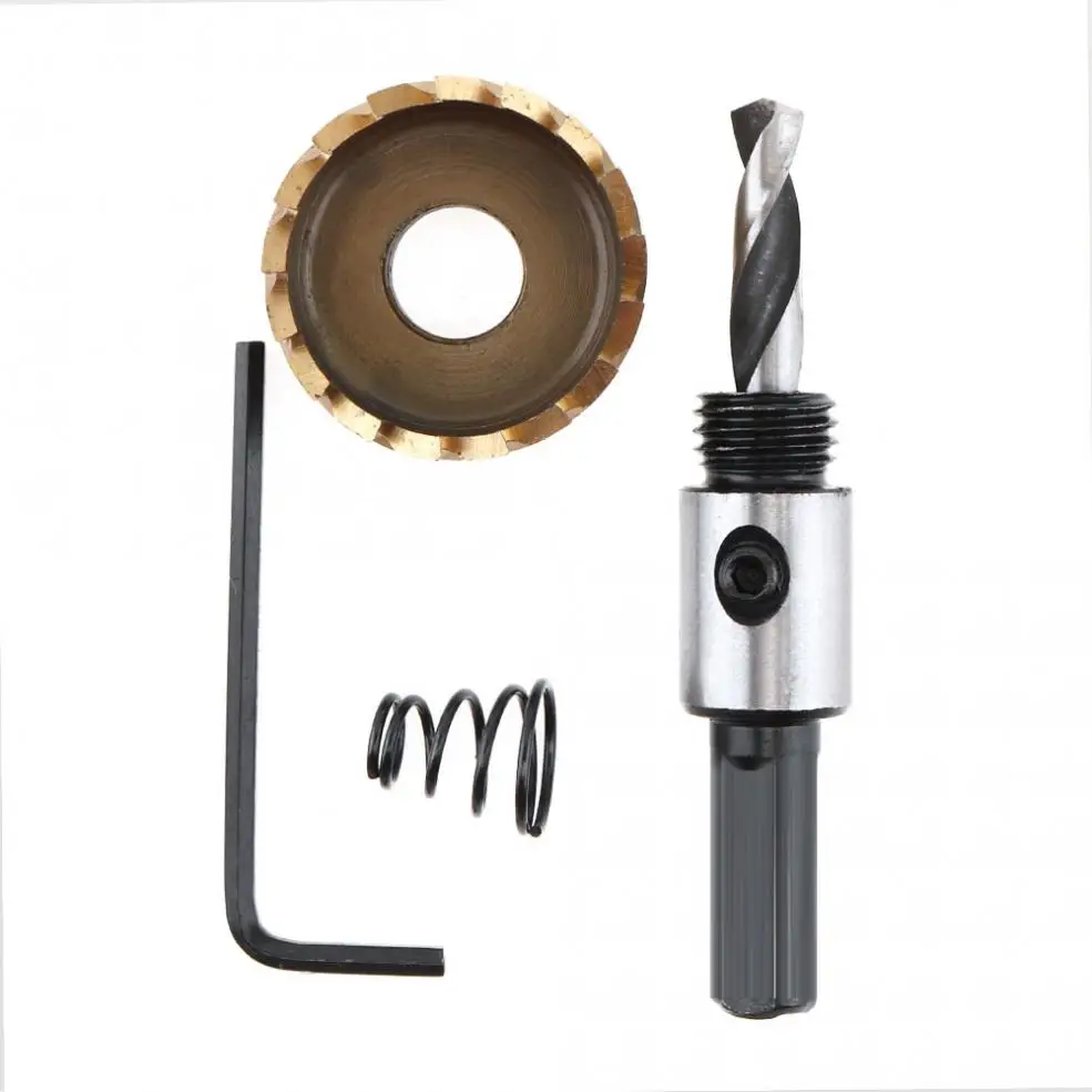 

HSS Drill Bit Drilling Hole Cut Tool with 30mm for Installing Locks Door Knobs Metal Drilling Tools