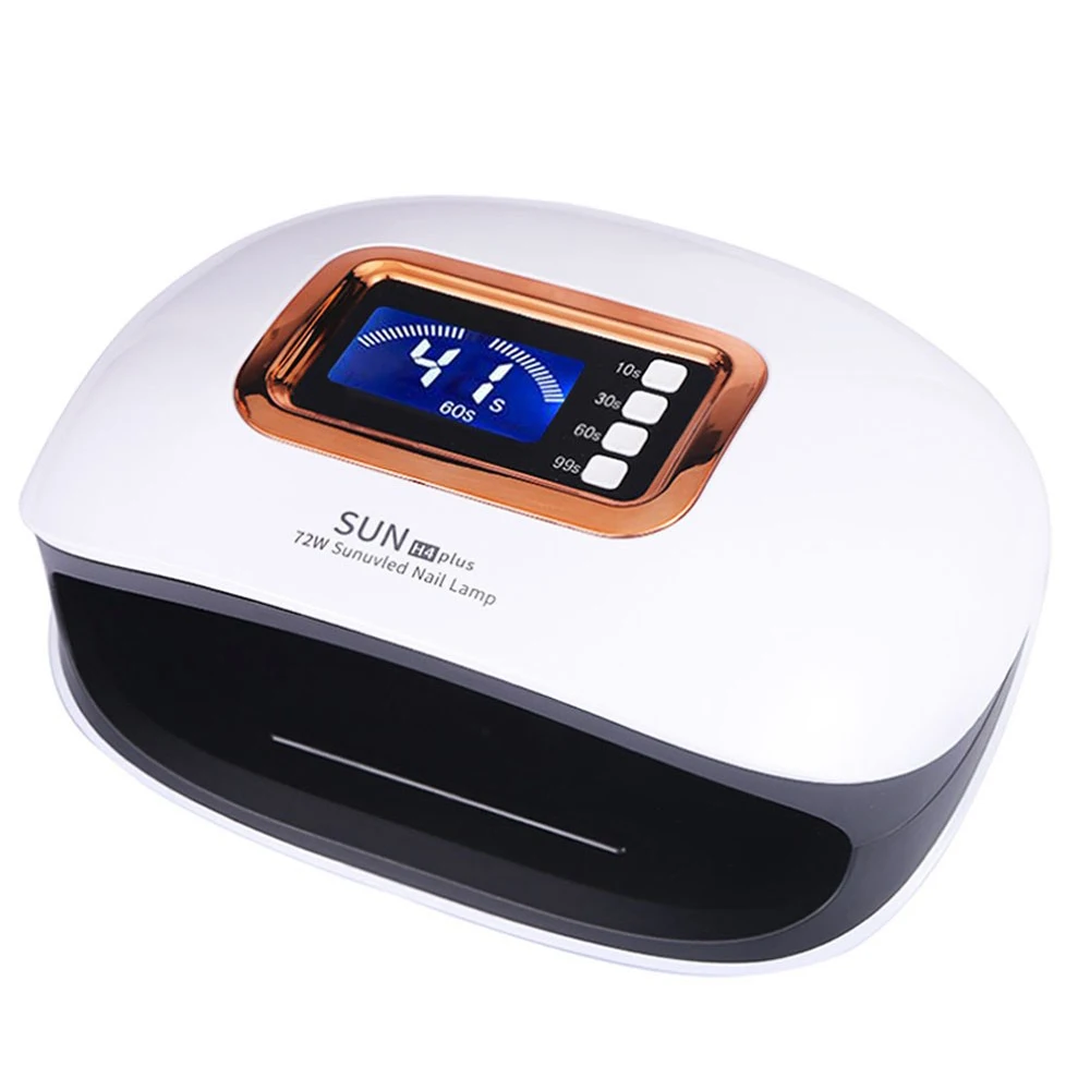 Светодиодный сушильщик для ногтей с двумя руками 72 Вт 36 лампами отверждения УФ