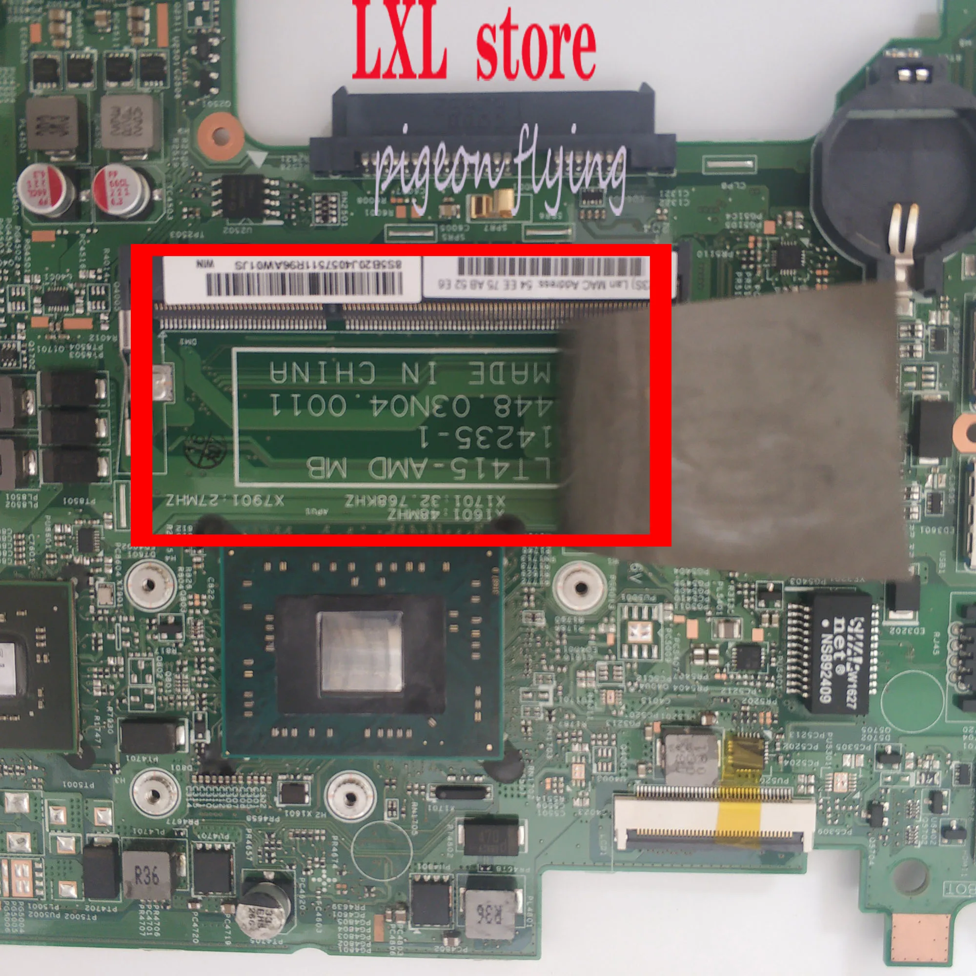 Новый 14235 1 для lenovo S41 35 Материнская плата ноутбука 80JW Процессор: A4 7210 GPU: R5 330M 2 Гб DDR3L