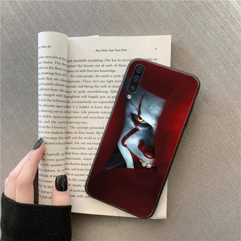 

Pennywise Clown horror movie Pattern Phone Case For Samsung galaxy S 9 10 20 A 10 21 30 31 40 50 51 71 s note 20 j 4 2018 plus