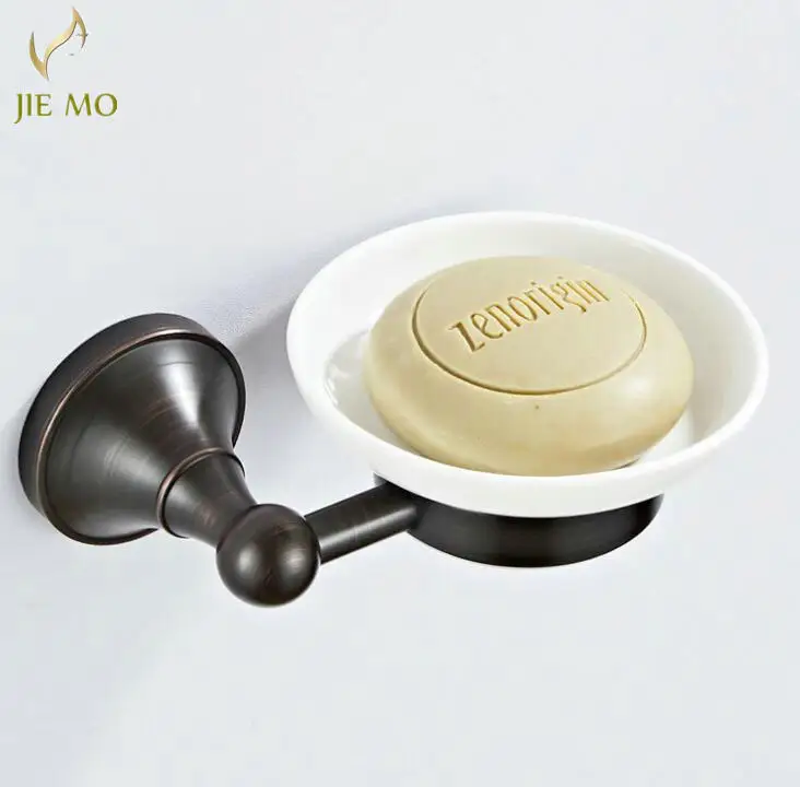 Черные мыльницы модные настенные латунные мыльные корзины бронзовая отделка ORB