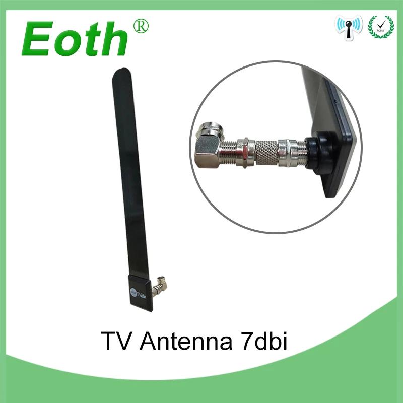 5 шт. Eoth TV Stick Clear Smart Switch антенна HD Бесплатная цифровая комнатная 1080P Канатный