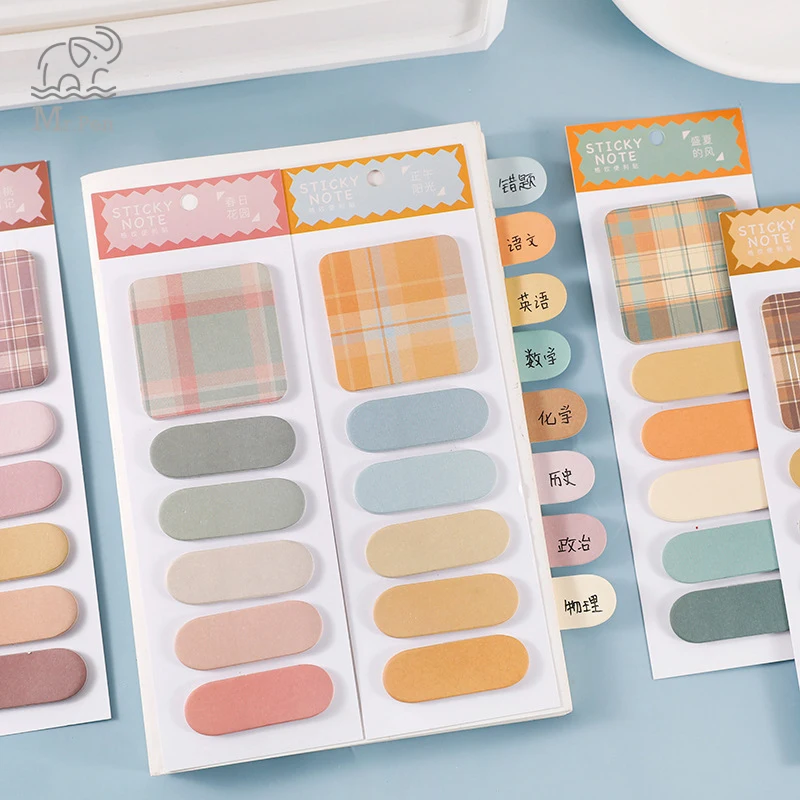 

120pcs/set Color Index Tabs Flags Sticky Note for Page Marker Planner Stickers Office School Stationery Loose-leaf Page Stickers