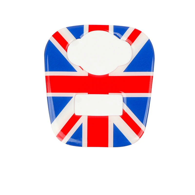 union jack Union Jack AUX прикуриватель USB панель приборной панели 3D мягкая наклейка для Mini Cooper S F55 F56 F 56 автомобильные аксессуары - Название цвета: union jack