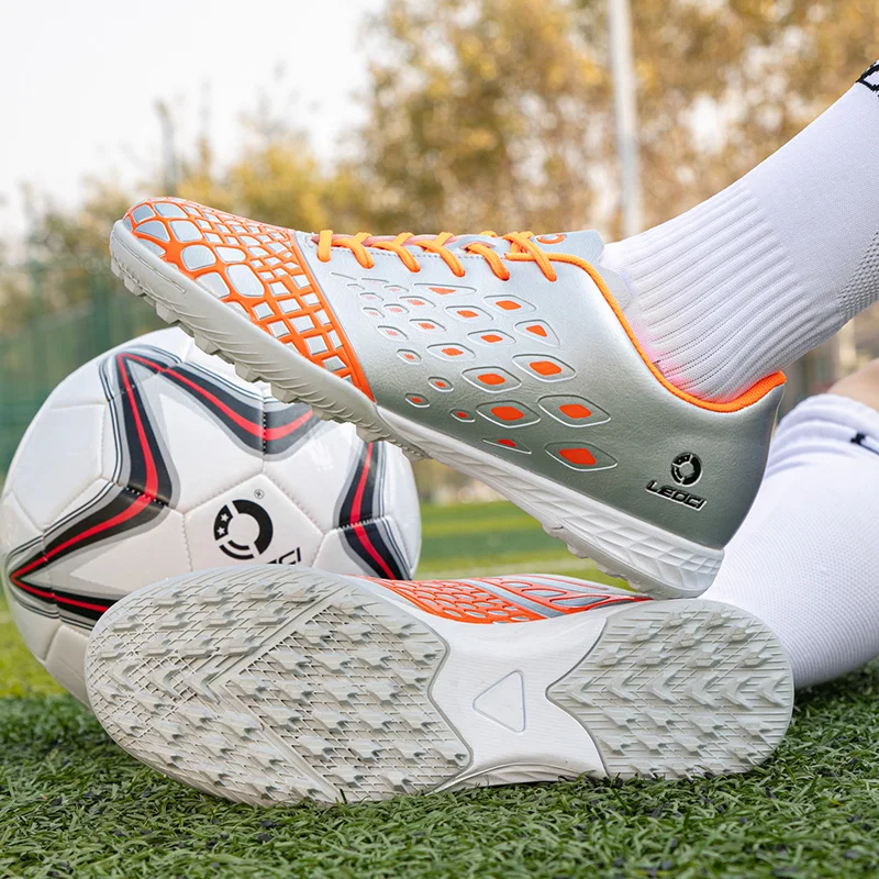 

FG Football Boots Comfortable Soft Breathable Soccer Cleats Academy Artificial Grass Outdoor Sport Shoes