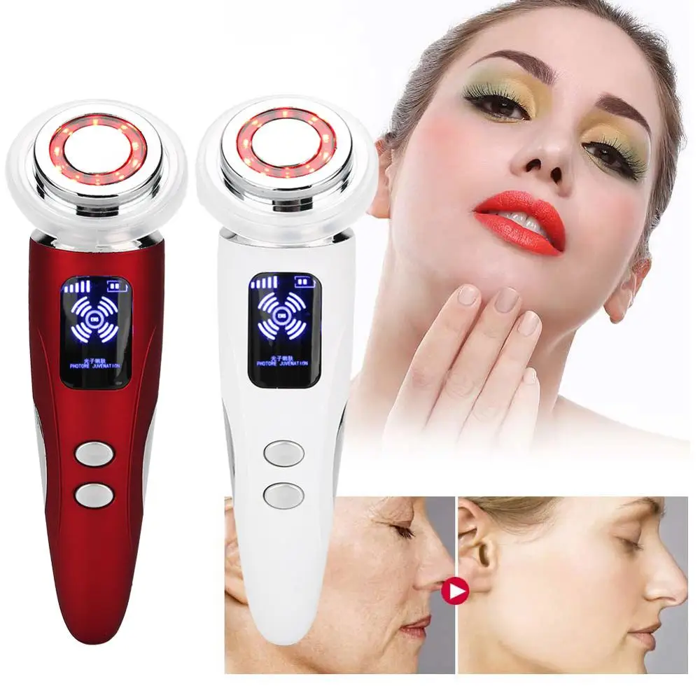Аппарат для омоложения кожи с цветсветильник ионная Сыворотка очистки импортный