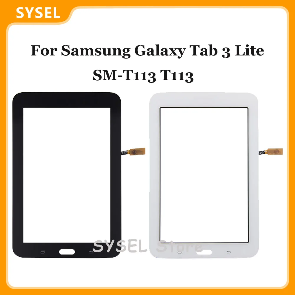 Сенсорный экран KUERT для Samsung Galaxy Tab 3 Lite дигитайзер панель стеклянный датчик SM T113