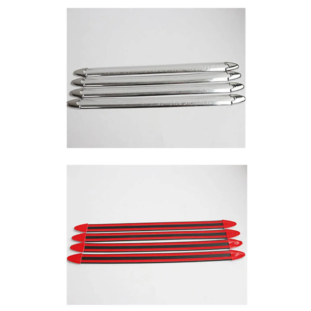 4 шт. Противоударная полоса для автомобиля SUV Edge защита автомобильного бампера