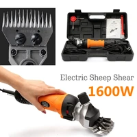 1600w 110v flexible shaft electric sheep goat shearing machine trimmer tool wool scissor cut clipper shaving machine with box