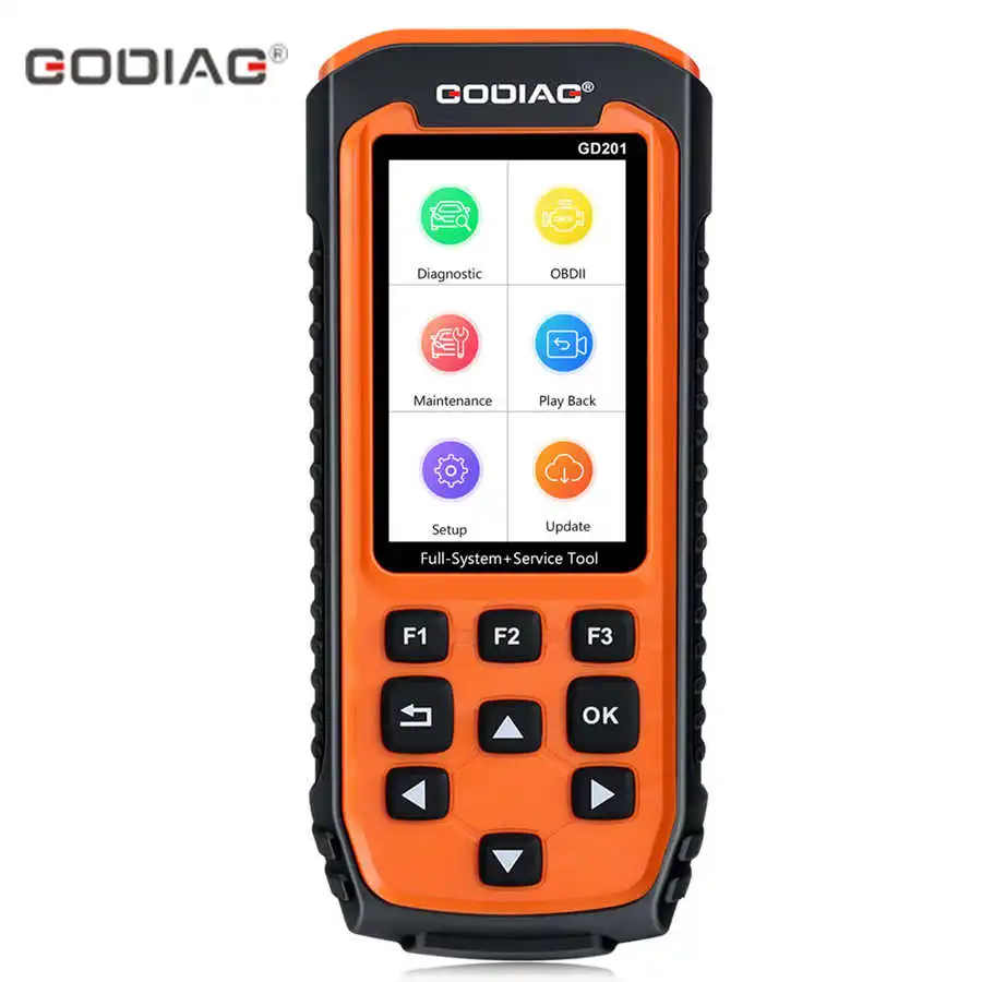 

GODIAG GD201 All System OBDII Scanner All Makes Scanner Tool DPF/ABS/Oil Reset