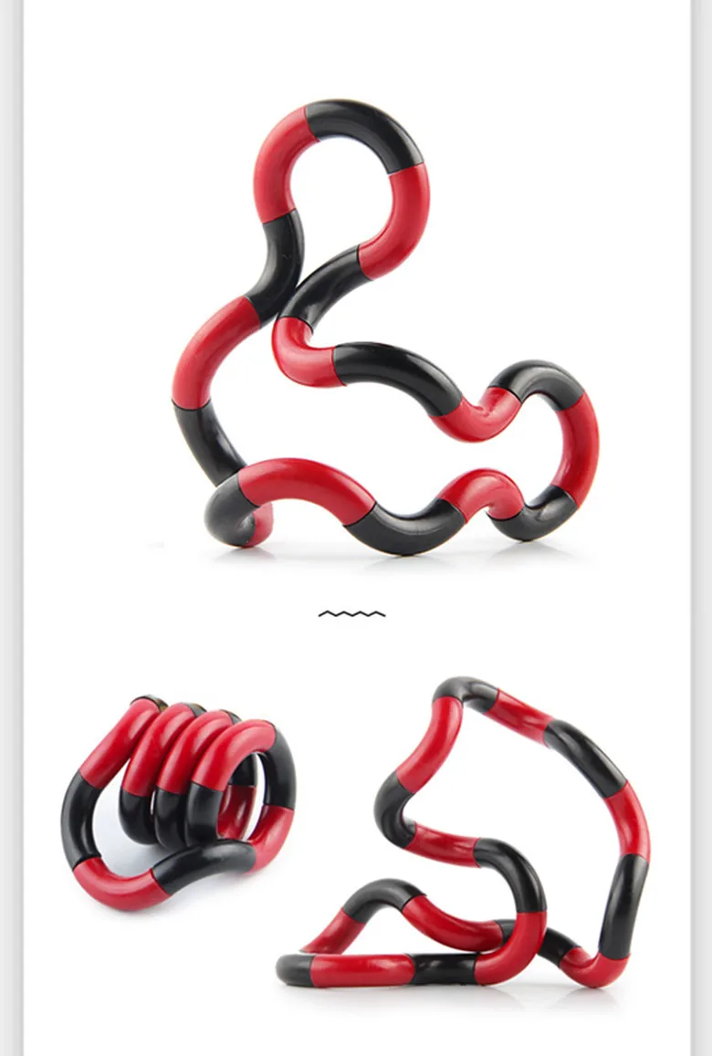 

Anti Stress Fidget Toys Tangele Twist Stress Toy Adult Decompression Child Deformation Rope For Stress Anxiety