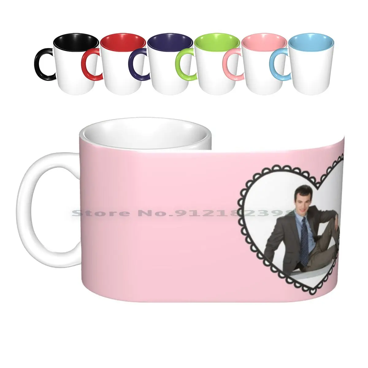 

I Heart Nathan Fielder Ceramic Mugs Coffee Cups Milk Tea Mug Nathan Fielder Nathan For You Comedy Central Creative Trending