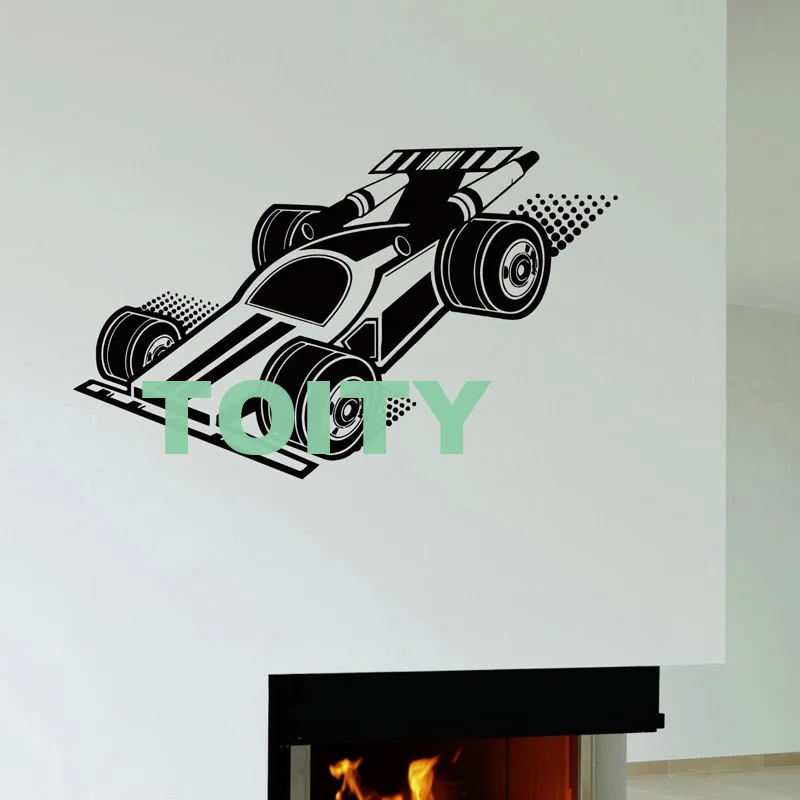 29 дизайнов спортивный автомобиль гоночная скорость быстрая F1 настенная художественная наклейка высечка Виниловая наклейка для спальни дома Декор Фреска - Цвет: H57cm x W89cm