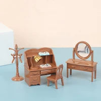 hot%ef%bc%811set 112 home decor dollhouse miniature bedroom dresser chair desk lamp set model doll