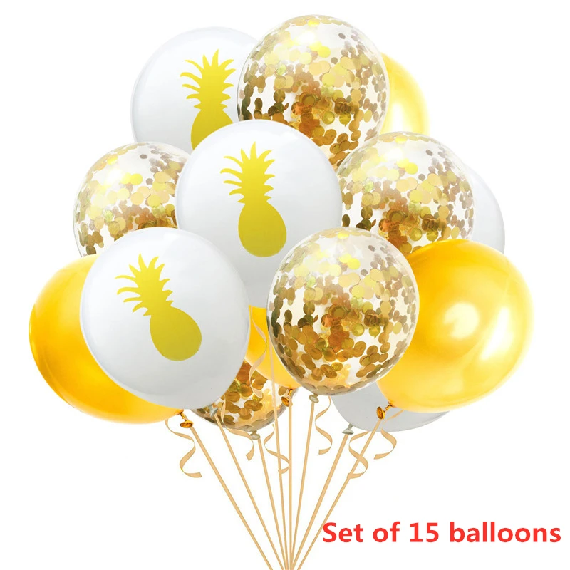 Свадебное украшение 1 комплект Розовый фламинго ананас конфетти Команда Невесты