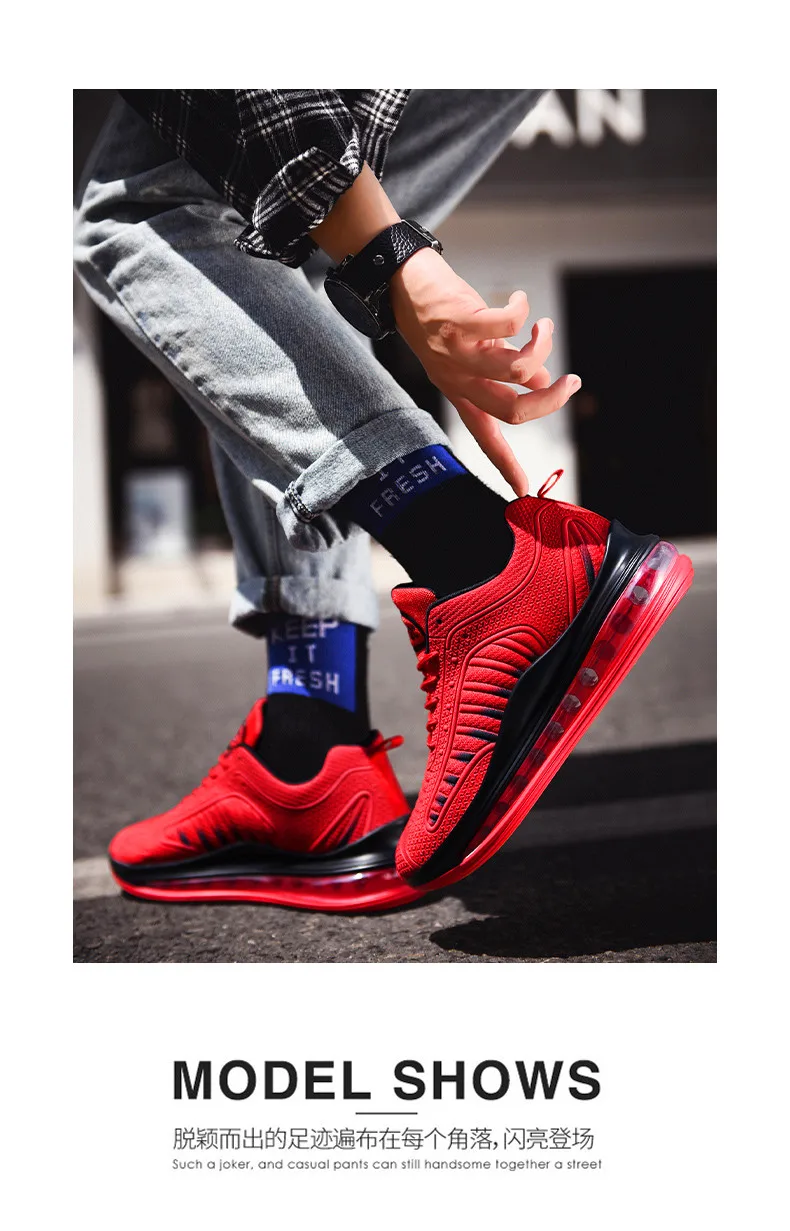 Air Cushion Fashion Sneakers Men High Quality Man Casual Shoes Male Brand Footwear Men's Casual Shoes Fashion Sneakers For Man