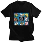 Уникальная одежда Digimon, футболки с японским аниме, Мужская брендовая флисовая одежда, уличные футболки, футболки в стиле хип-хоп, Мужская футболка