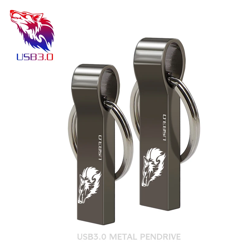

High Quality 128GB pendrive metal USB flash drive 3.0 Pen Drive 8g 16G 32GB 64GB cle usb memory stick pendrive 256gb flash drive