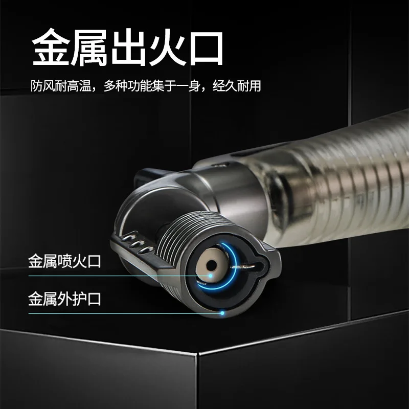 Газовая Бутановая Зажигалка для сигарет с защитой от ветра | Дом и сад