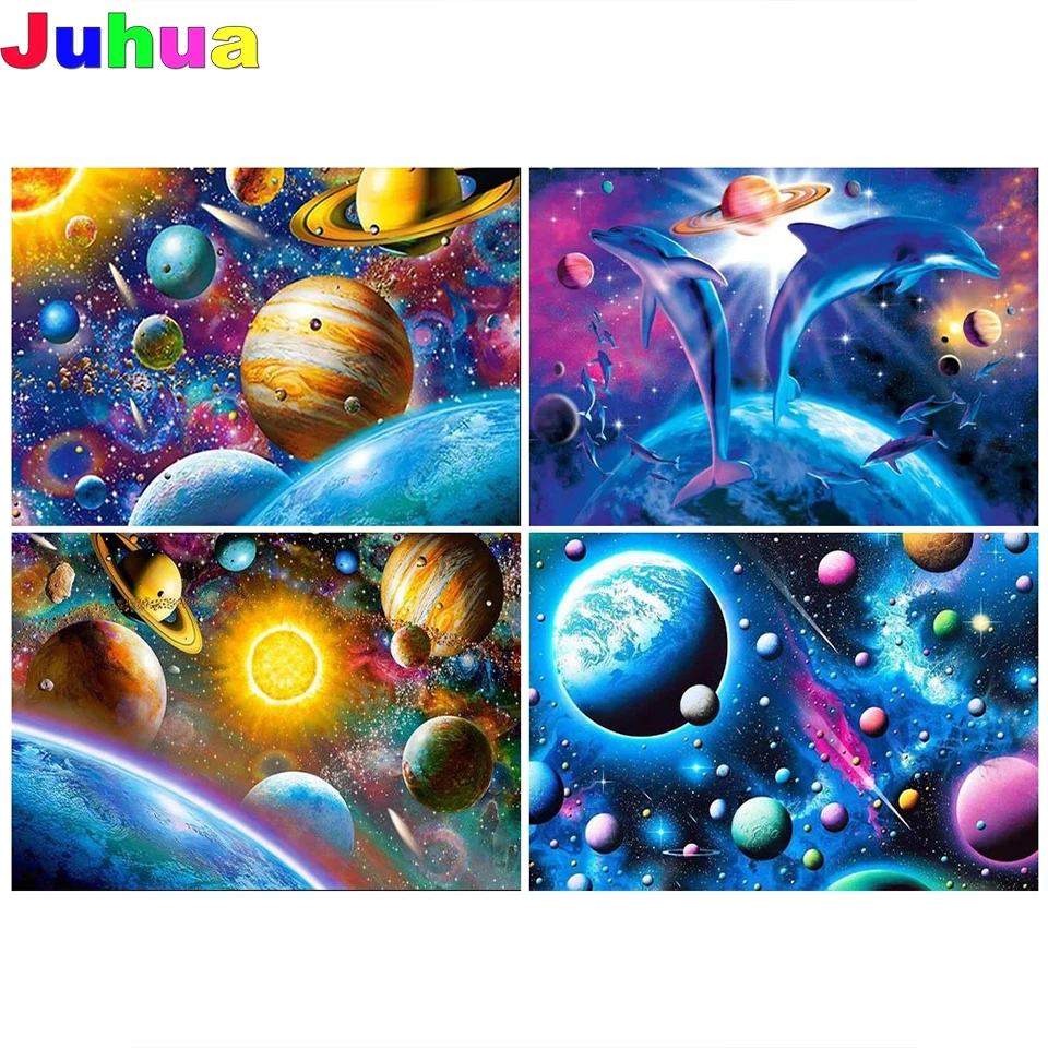 

Бриллиантовая Живопись Изображение планеты 5d, сделай сам, полная мозаика, космос, Вселенная, алмазная вышивка, подарок, алмазная вышивка, домашний декор