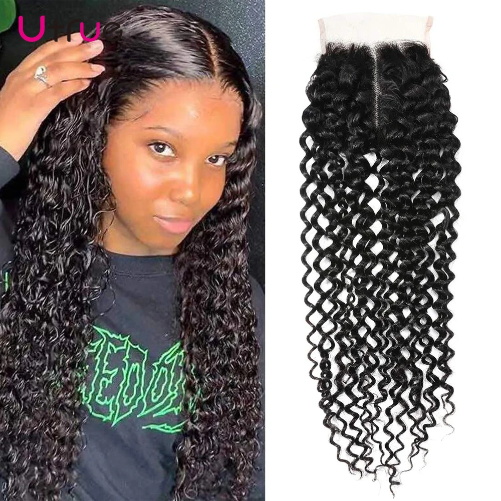 

Человеческие волосы с кудрявой застежкой, естественный черный цвет, Курчавые Кудрявые T-образные волосы 4x4 13x4, человеческие волосы с фронтал...