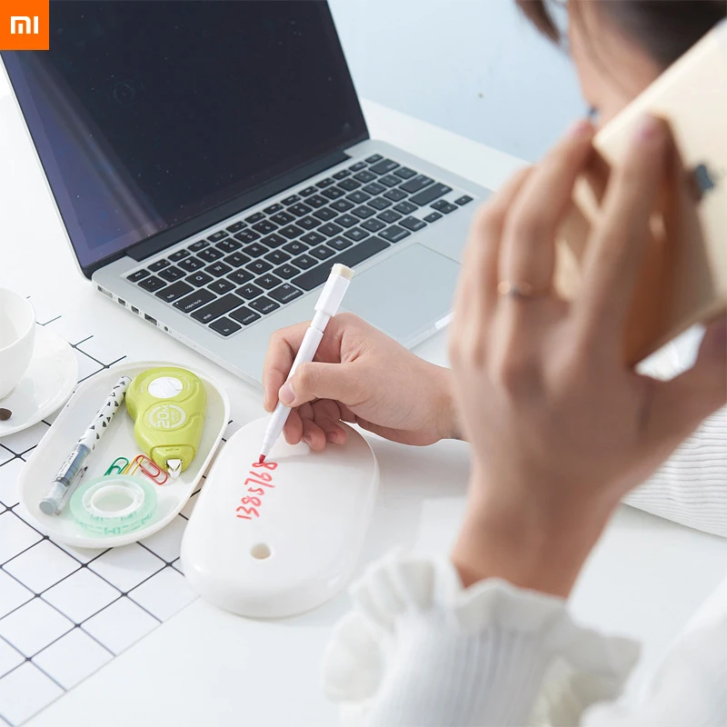 

new xiaomi Erasable Memo Box Office Desk Memo Writing Box Message Desk Organize Box Desktop storage memorandum for smart home