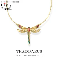 necklace gold dragonfly2021 summer brand new fine bohemia jewelry europe bijoux gift for women girls