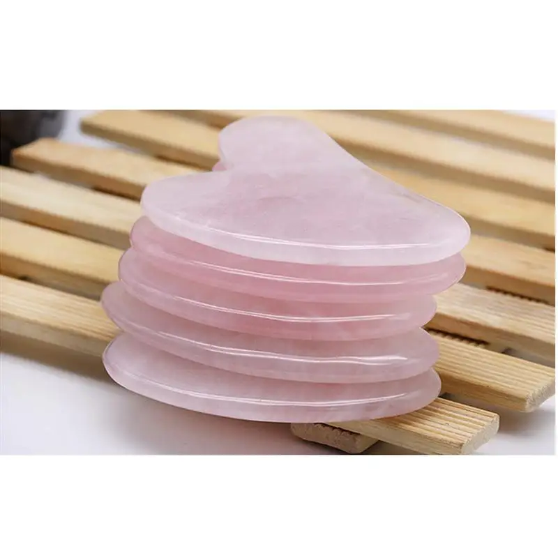 2шт Gua Sha доска натуральный уход за здоровьем лица инструмент для массажа