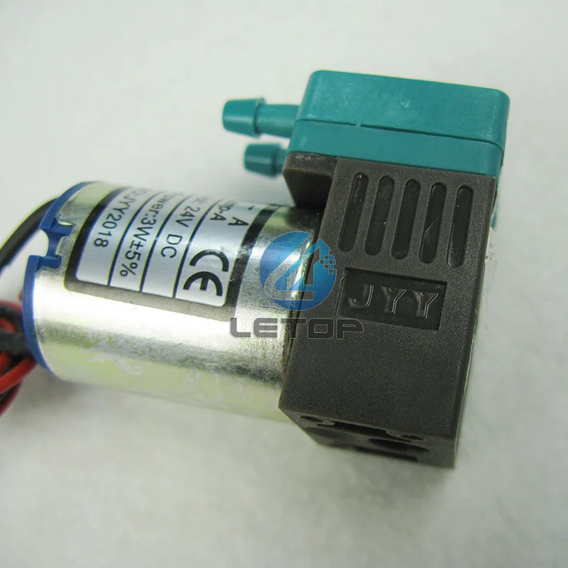 6pcs/lot LETOP Free Shipping JYY 100-200ml/min 24V 3W Small Micro Diaphragm Pump For Inkjet Printer | Parts