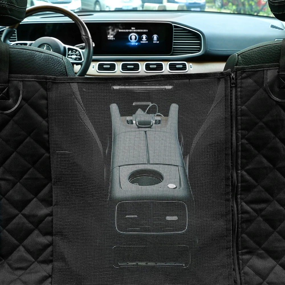 Сумка-чехол на задние сиденья автомобиля для перевозки собак и кошек DEKO DKPG02 041-0040