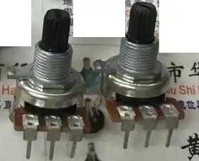 5 шт./лот Shengwei 161 вертикальный одиночный потенциометр B50K ручка с длиной резьбы 15 мм