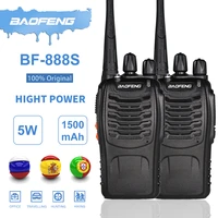 baofeng bf 888s walkie talkie 2pcs power 5w portable ham cb two way radio uhf 400 470mhz 16ch transceiver bf888s set intercome