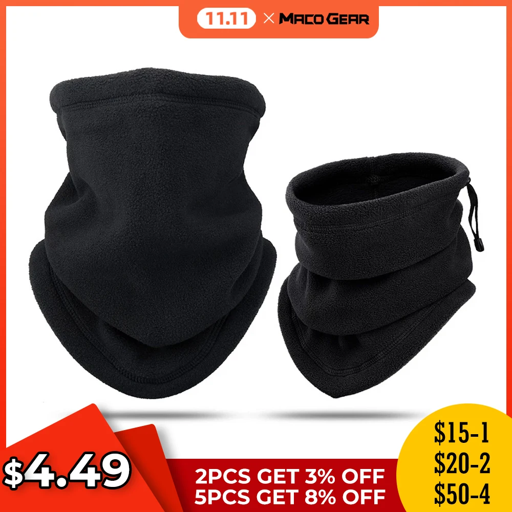 Зимняя спортивная термальная бандана полумаска покрытие для лица пешего туризма